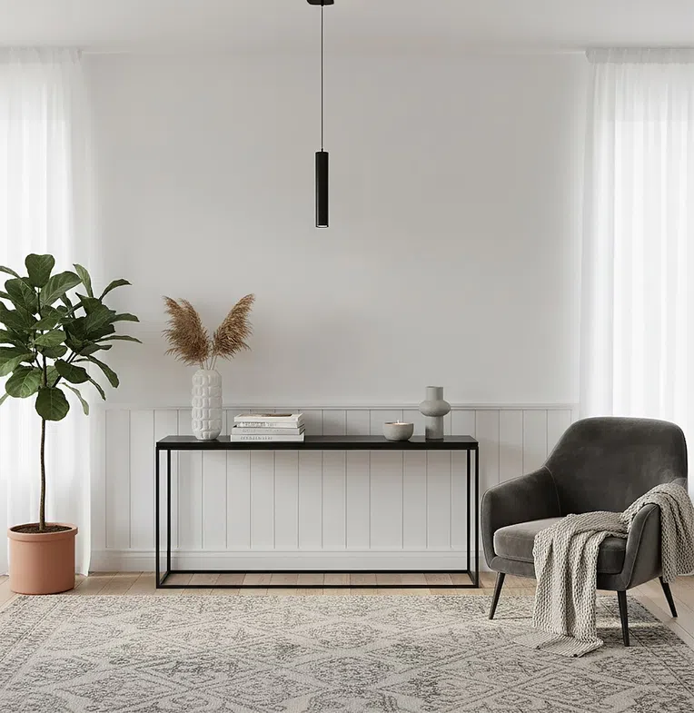 Lampa Wisząca Luna 1956/1 1Xgu10 czarna