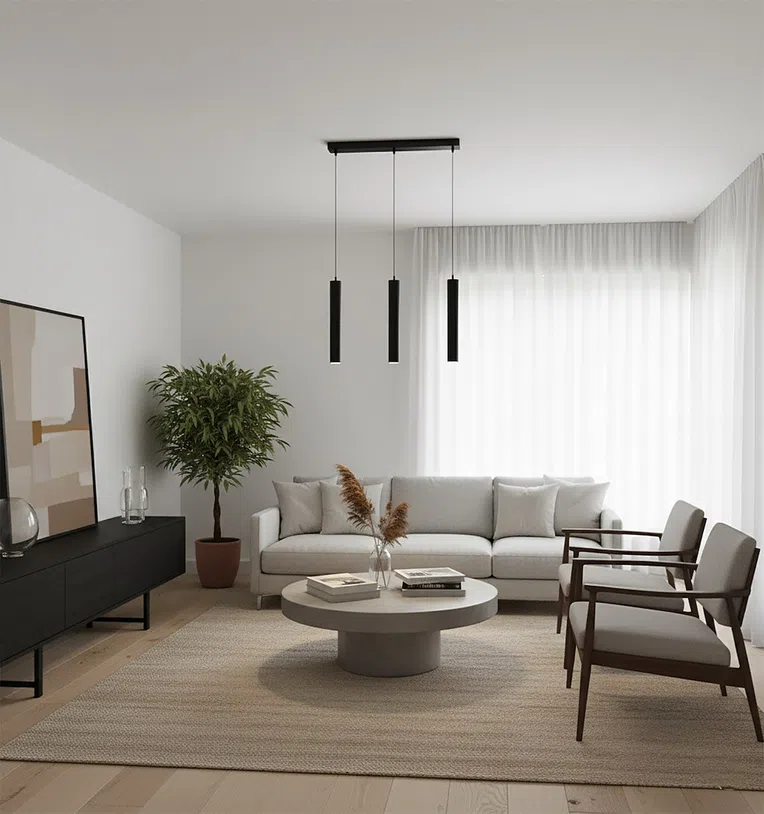 Lampa Wisząca Luna 3956/3 3Xgu10 czarna