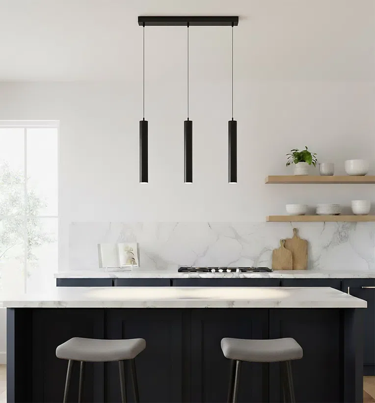 Lampa Wisząca Luna 3956/3 3Xgu10 czarna