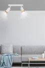 Lampa Sufitowa Hiro 2963/2 2Xgu10 biała/złota