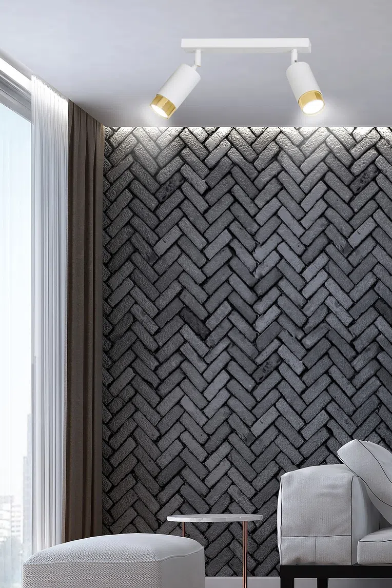 Lampa Sufitowa Hiro 2963/2 2Xgu10 biała/złota