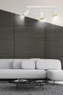 Lampa Sufitowa Hiro 3963/3 3Xgu10 biała/złota