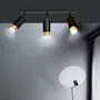 Lampa Sufitowa Hiro 3965/3 3Xgu10 czarna/złota