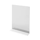 With shelf