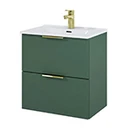 Cabinets with washbasin