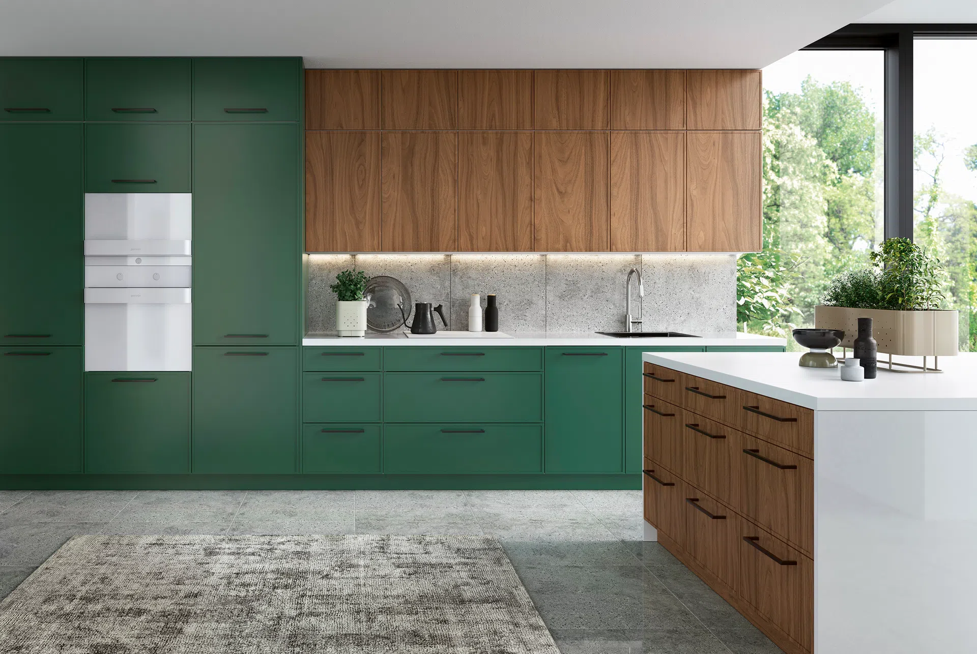 Nowoczesna kuchnia z wyspą