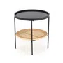 Stolik kawowy JARL! czarny 45x45 cm