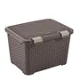 Pojemnik STYLE do przechowywania brązowy 43 l