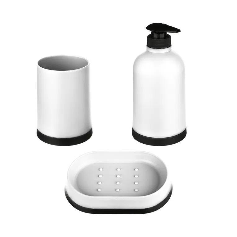 Akcesoria MOYEN łazienkowe białe 16 cm