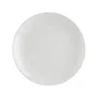 Talerz VAISSELLE FAIENCE UNIE deserowy biały 21 cm