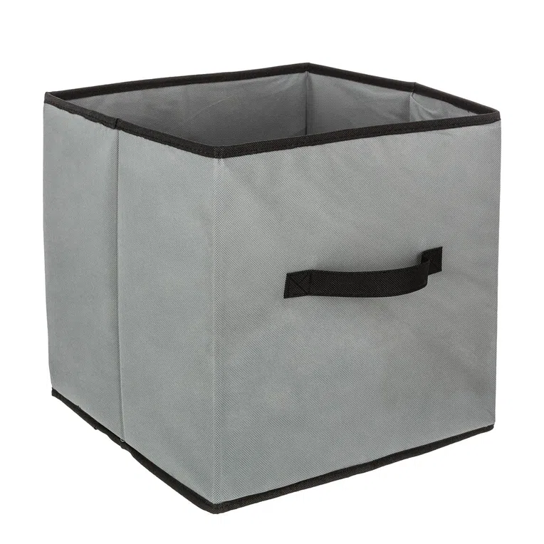 Koszyk do przechowywania HUMBO szary 31x31x31 cm