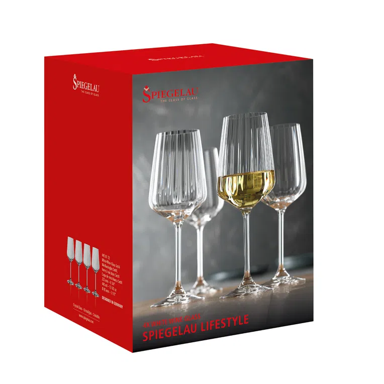 Zestaw kieliszków LIFESTYLE do białego wina 4 szt. 0,44 l