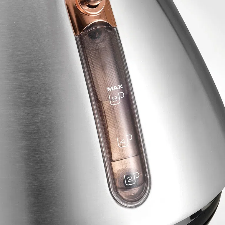 Czajnik elektryczny ROSE GOLD srebrny 2200W 1,5 l