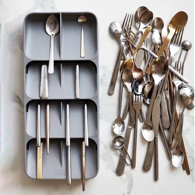 Organizer DRAWERSTORE na sztućce duży 38x18 cm