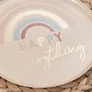 Zestaw HAPPY EVERYTHING talerzy papierowych 8 szt. fi 25 cm