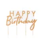 Świeczka BIRTHDAY urodzinowa "Happy Birthday"