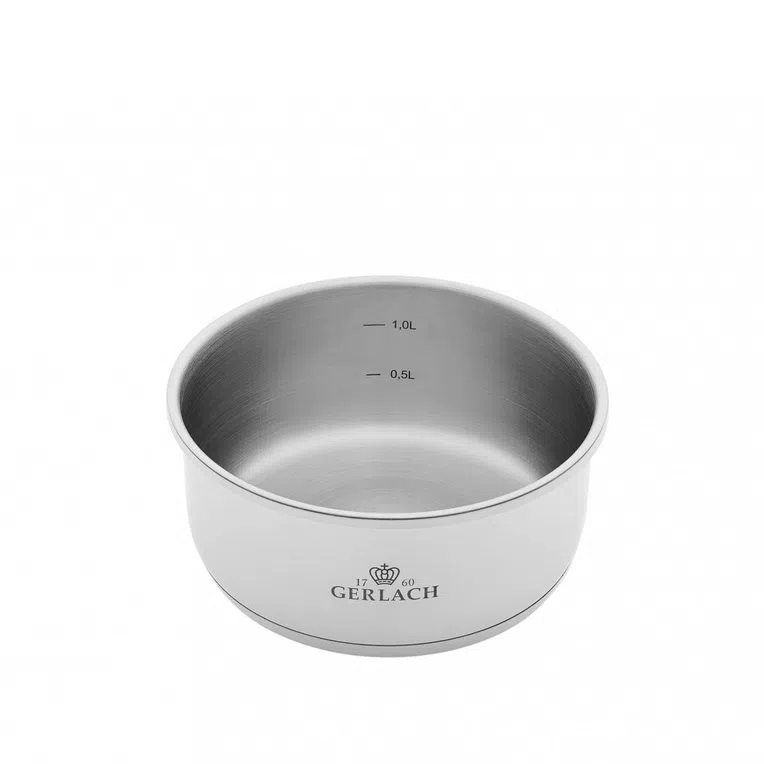 Komplet garnków SMART STEEL z odczepianą rączką 4 el.