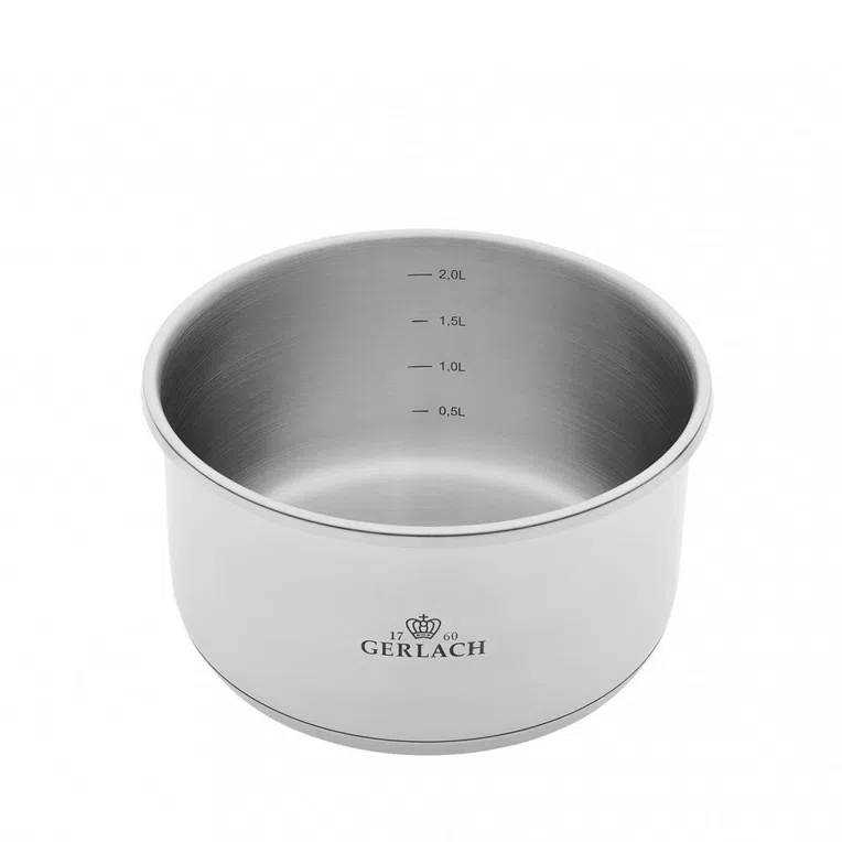 Komplet garnków SMART STEEL z odczepianą rączką 4 el.