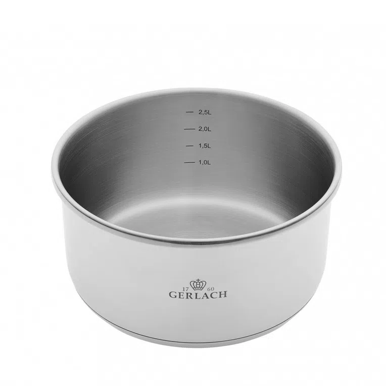 Komplet garnków SMART STEEL z odczepianą rączką 4 el.