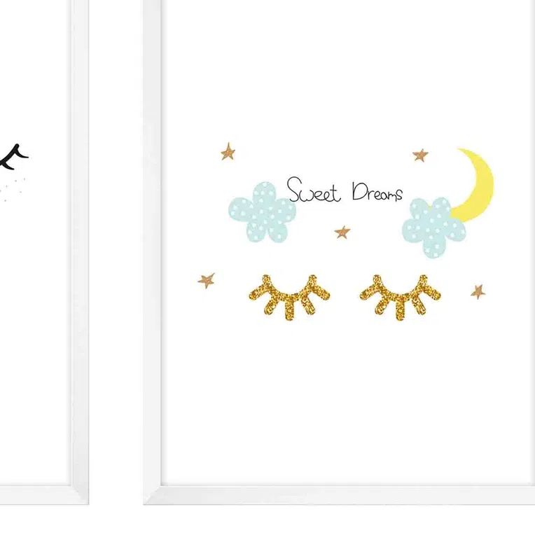 Zestaw obrazów KNOR dziecięce marzenie 30x40 cm