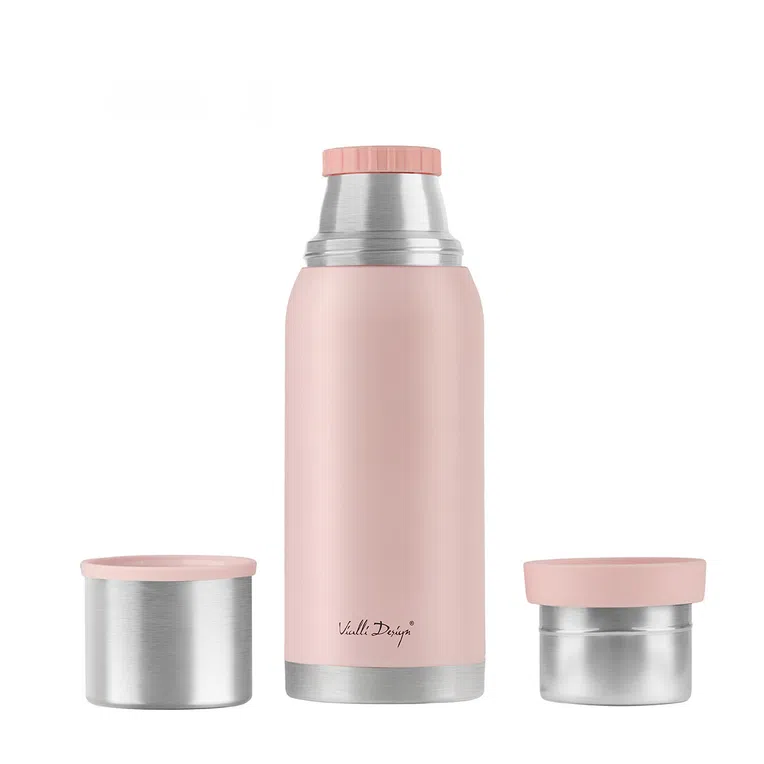 Termos FUORI turystyczny pudrowy róż 1 l