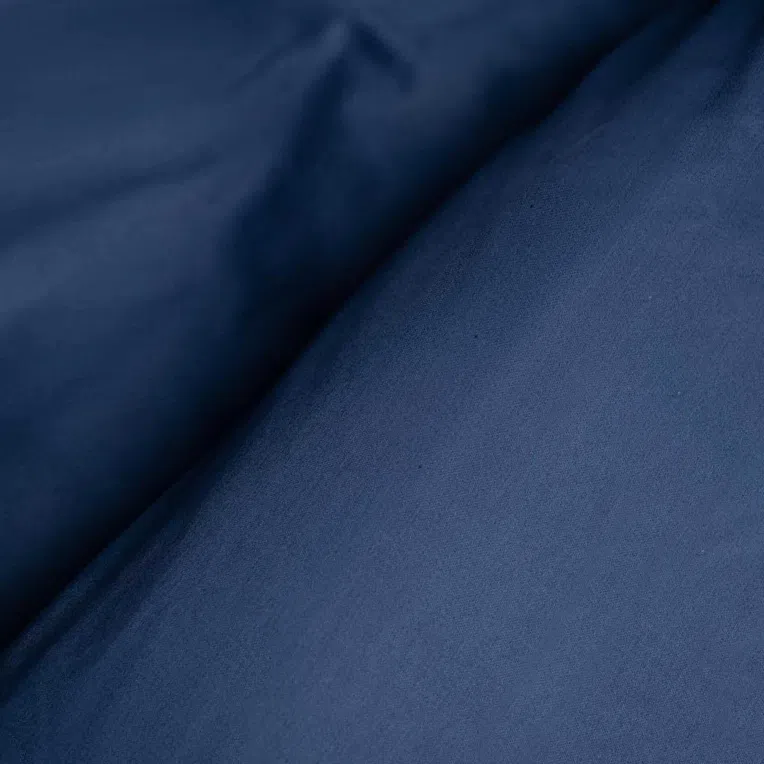 Pościel GOLD satynowa granatowa 5 el. 220x200 cm