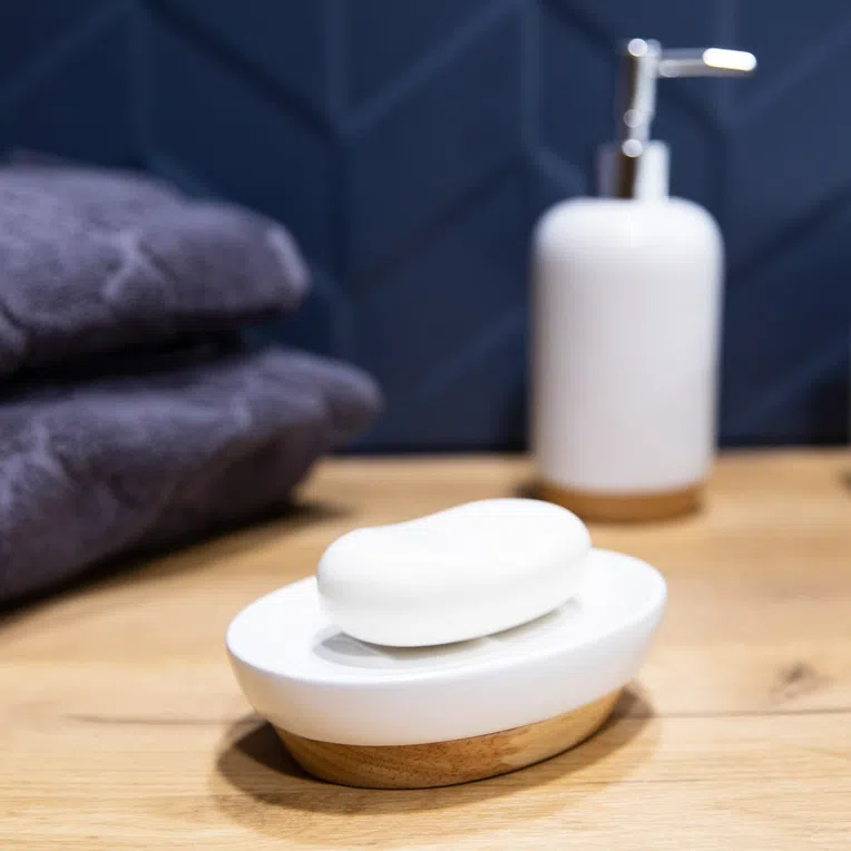 Mydelniczka JUPITER biała 12 cm