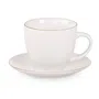 Filiżanka ELLIE ze spodkiem biała 0,23 l