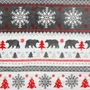 Koc NOEL we wzór świąteczny 150x200 cm