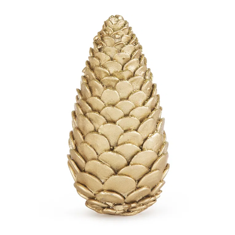 Szyszka POLIE złota 10 cm