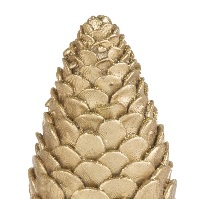 Szyszka POLIE złota 10 cm