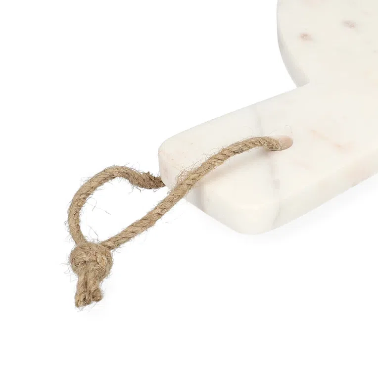 Deska MARBLE dekoracyjna biała 30 cm