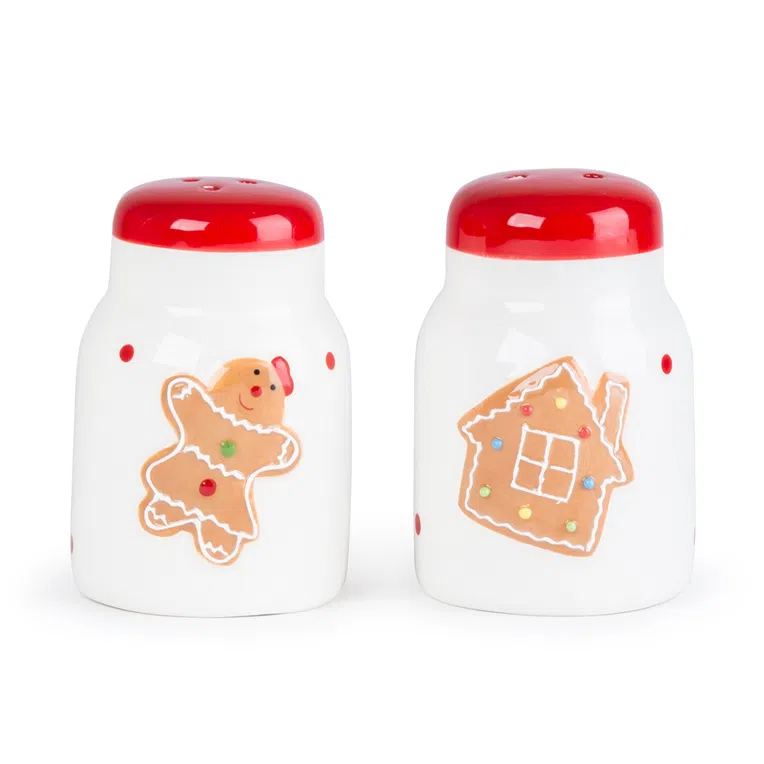 Solniczka BISCOTTO i pieprzniczka 6x8 cm