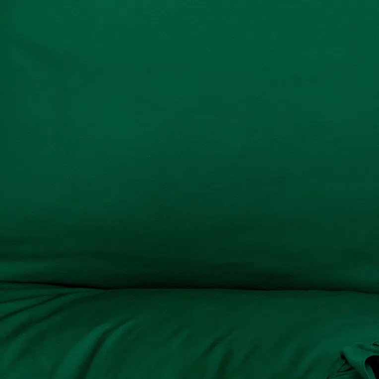 Pościel SELIN satynowa ciemnozielona 160x200 cm