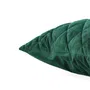 Poszewka SHAIA z wytłoczeniami zielona 45x45 cm