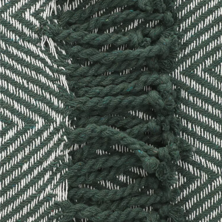 Pled SPARRE zygzak zielony 130x170 cm