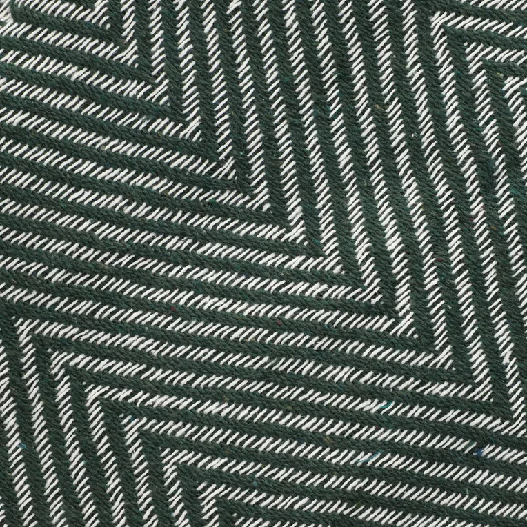 Pled SPARRE zygzak zielony 130x170 cm
