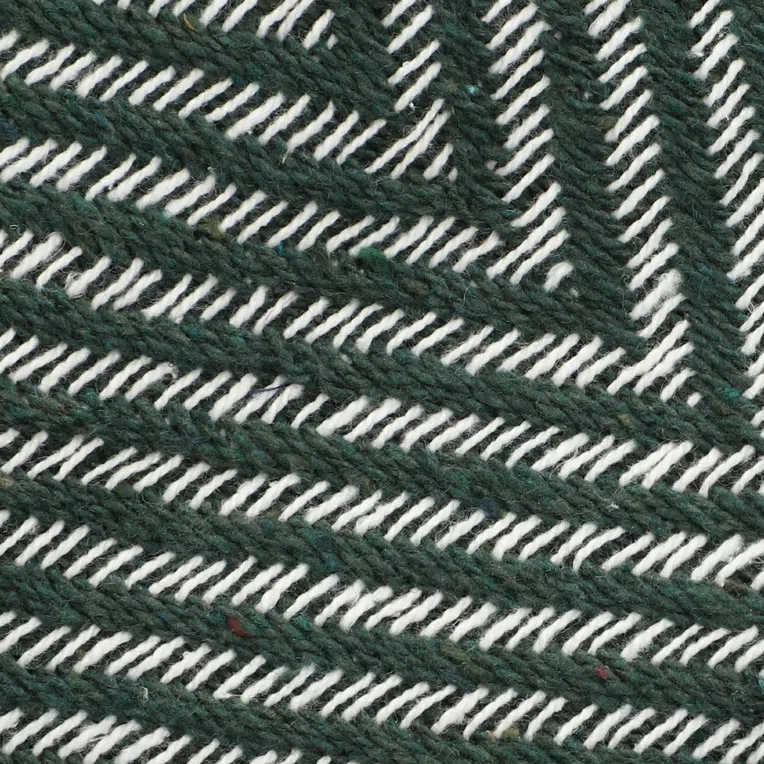Pled SPARRE zygzak zielony 130x170 cm