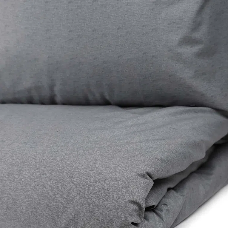 Pościel FELIX GREY bawełniana szara 220x200 cm