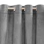Zasłona PATTY welwetowa szara 140x250 cm