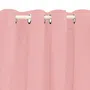 Zasłona PATTY welwetowa różowa 140x250 cm