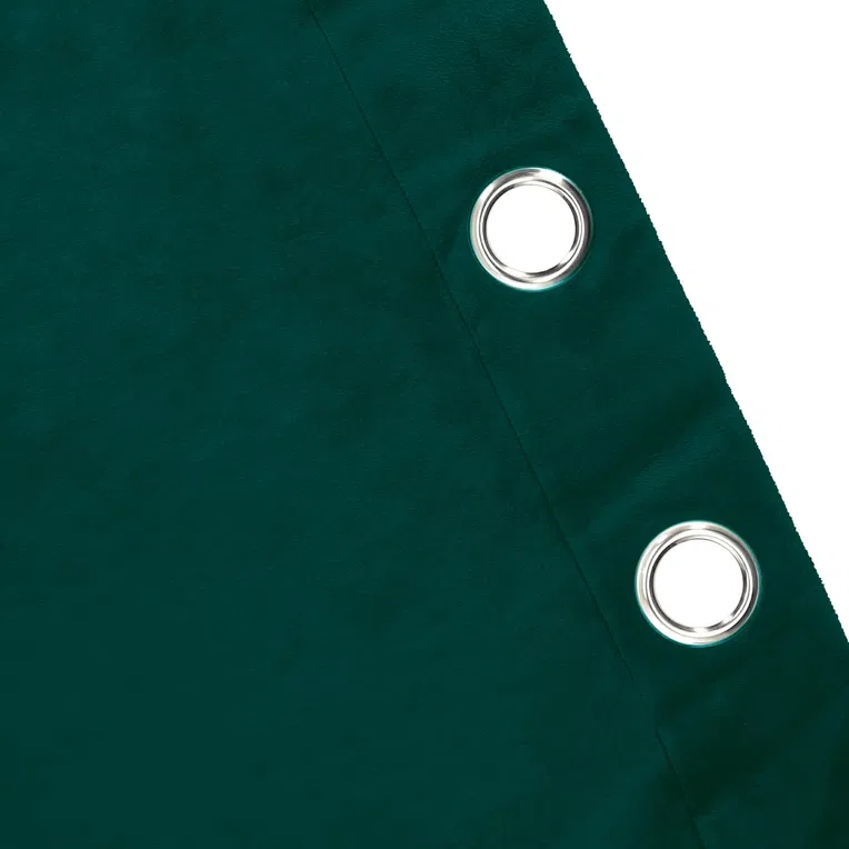 Zasłona PATTY welwetowa zielona 140x250 cm