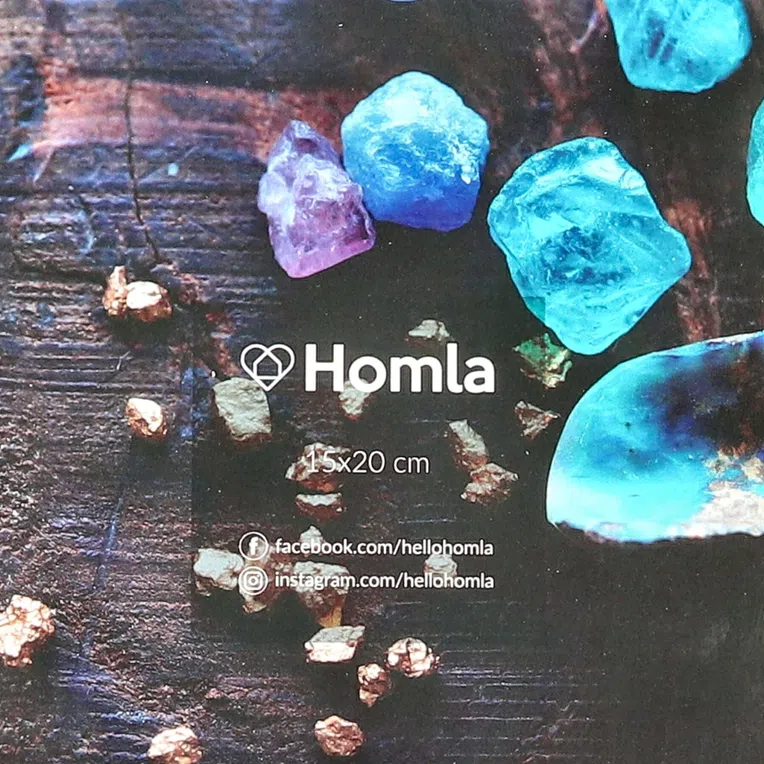 Ramka na zdjęcie LENS srebrna 15x20 cm