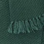 Pled MORRIS z frędzlami zielony 130x170 cm