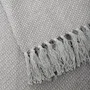 Pled MORRIS z frędzlami szary 130x170 cm