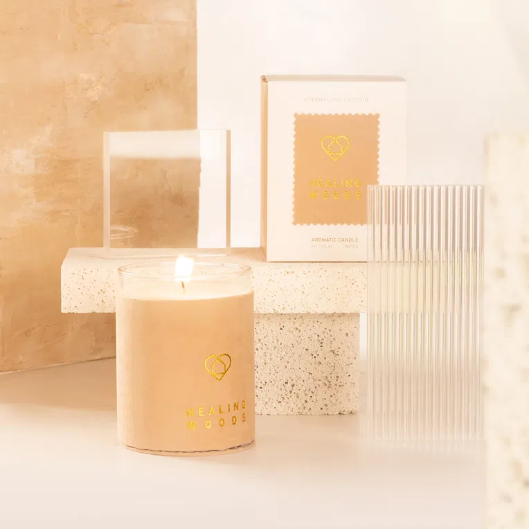 Świeca zapachowa ETERNAL Healing Woods 230 g
