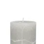 Świeca RUSTIC szara 7x9 cm