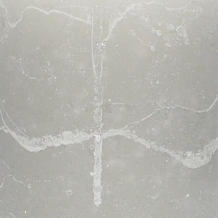 Świeca RUSTIC szara 7x9 cm