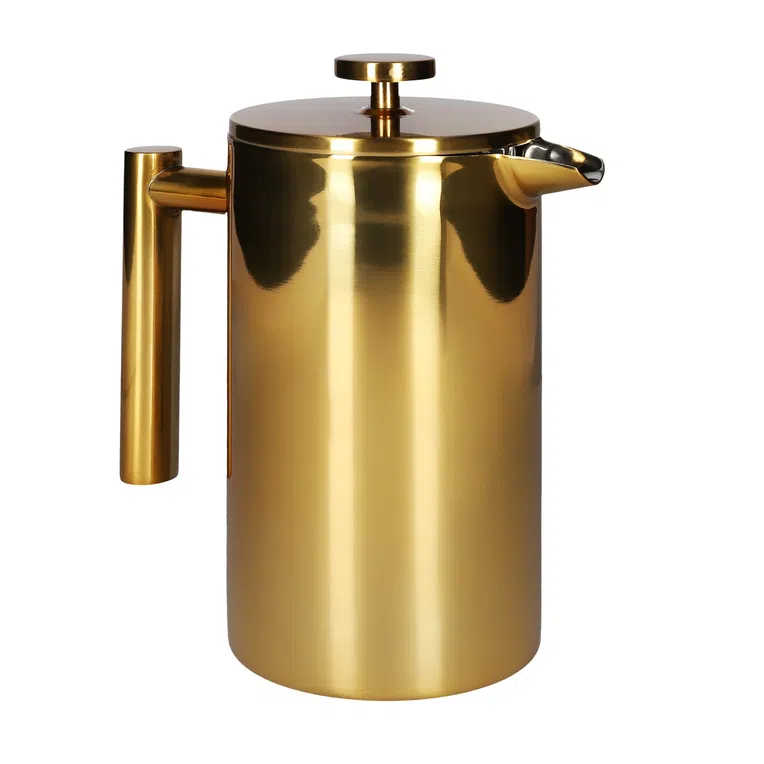 Zaparzacz BLANCHE do kawy i herbaty złoty 1 l