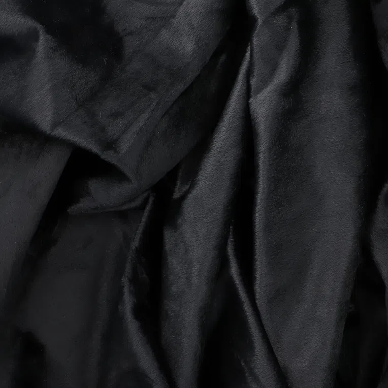 Zasłona PATTY welwetowa czarna 140x250 cm